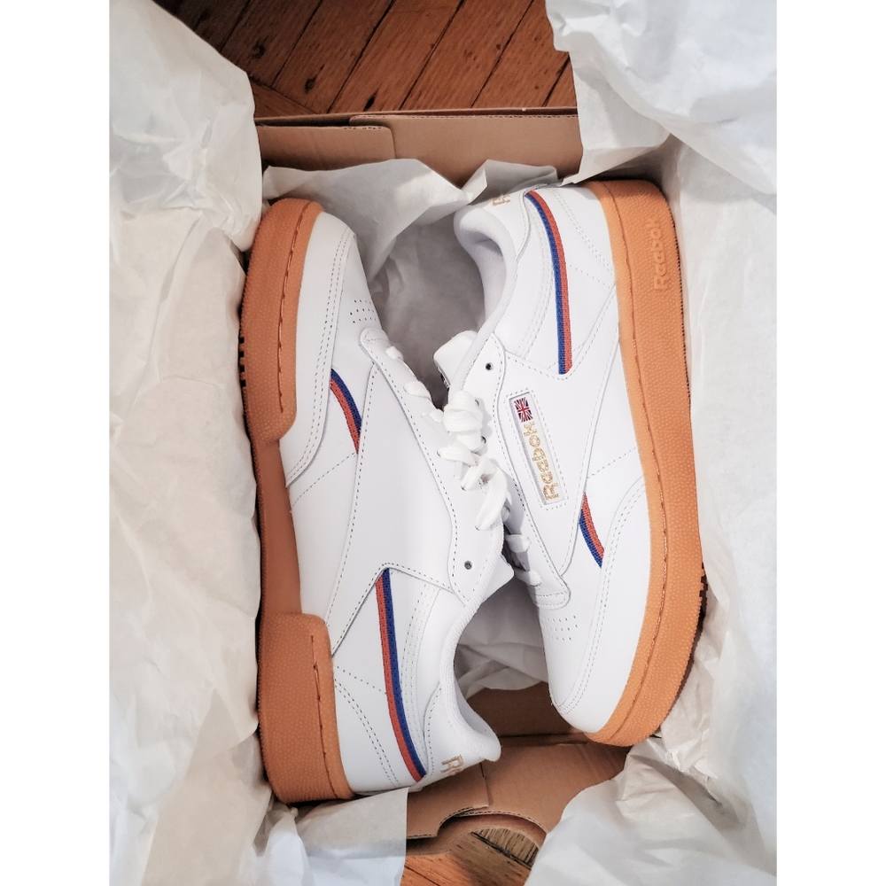Reebok Club C 85 Gum Sole World Flag Sneaker